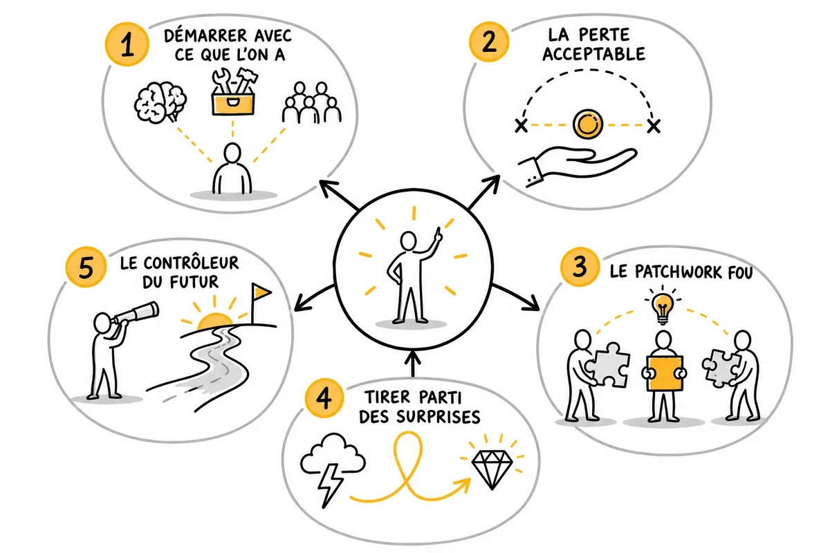 Aurélien Pasquier en conférence sur l'effectuation